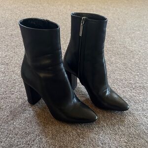 Saint Laurent Black Ankle Booties